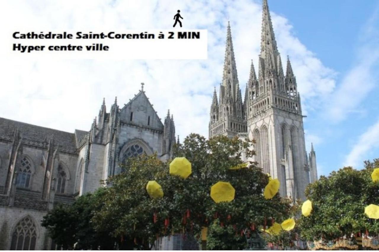 Cosy Appartement Hyper Centre-Ville Quimper Ngoại thất bức ảnh