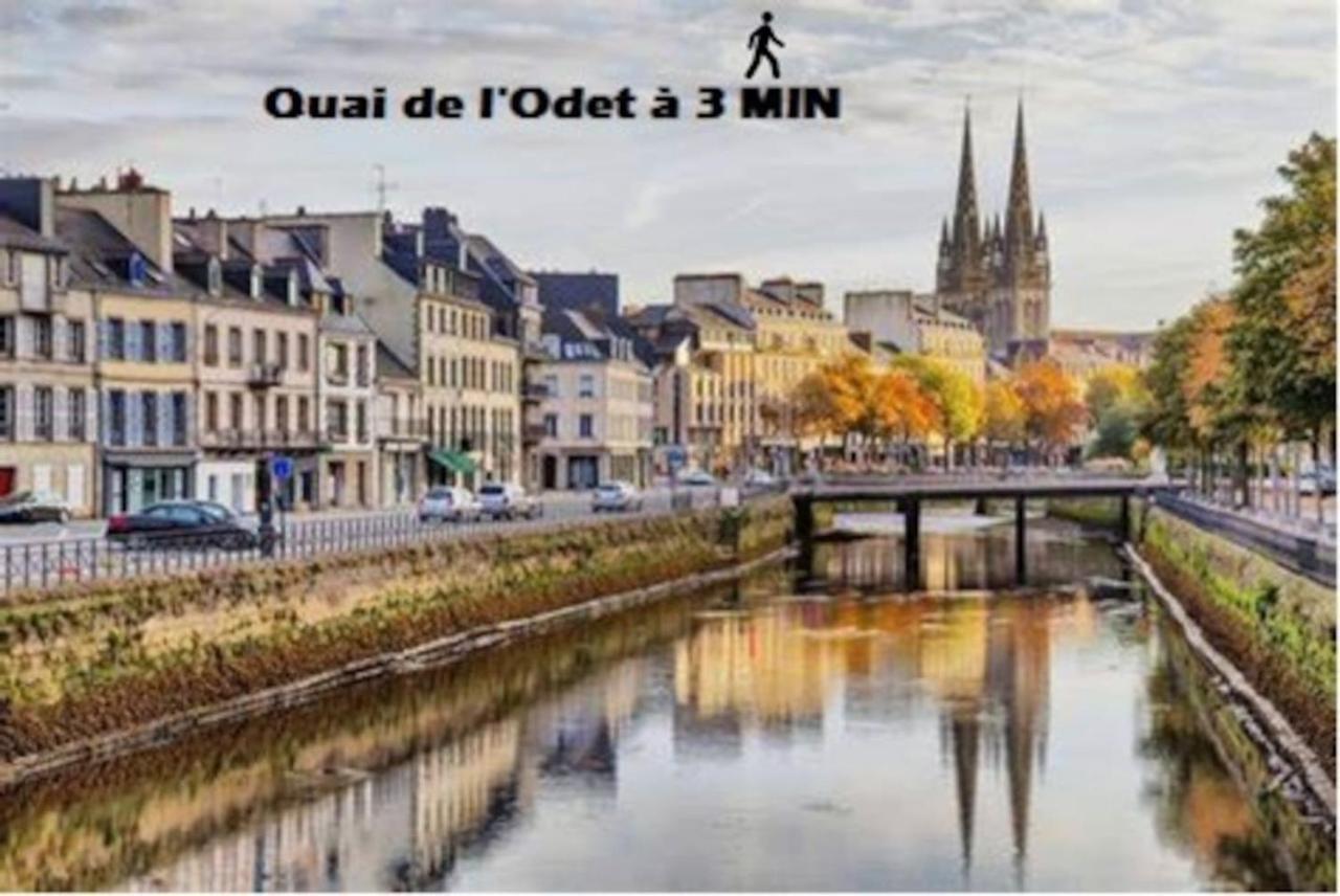 Cosy Appartement Hyper Centre-Ville Quimper Ngoại thất bức ảnh